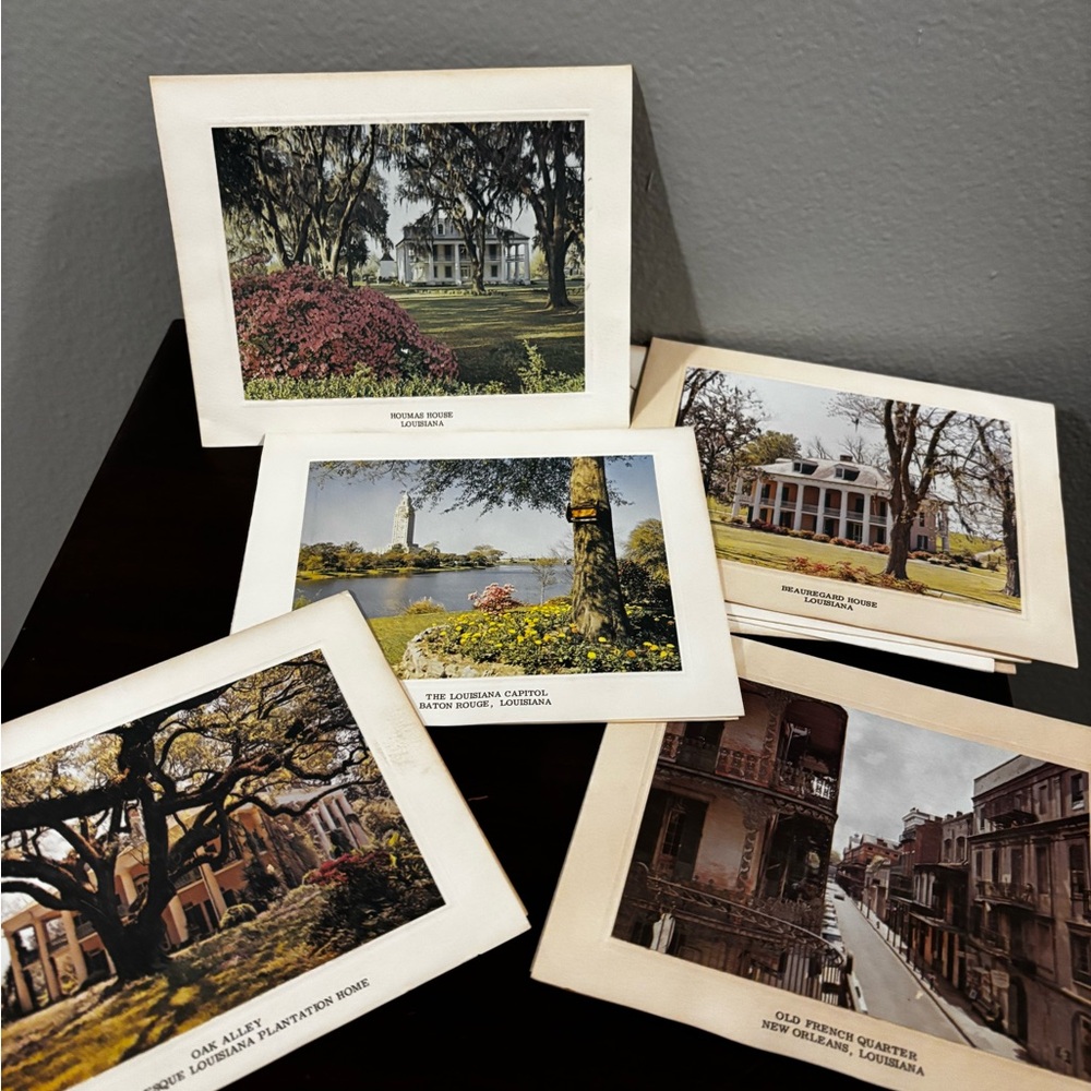 Vintage Louisiana Postcard Set